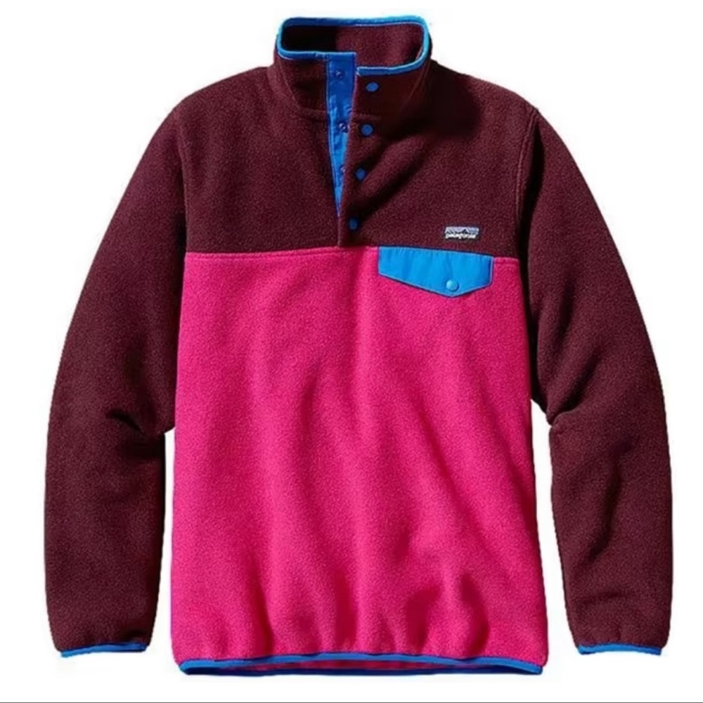 Patagonia Synchilla Snap-T Multicolor Fleece Pullover